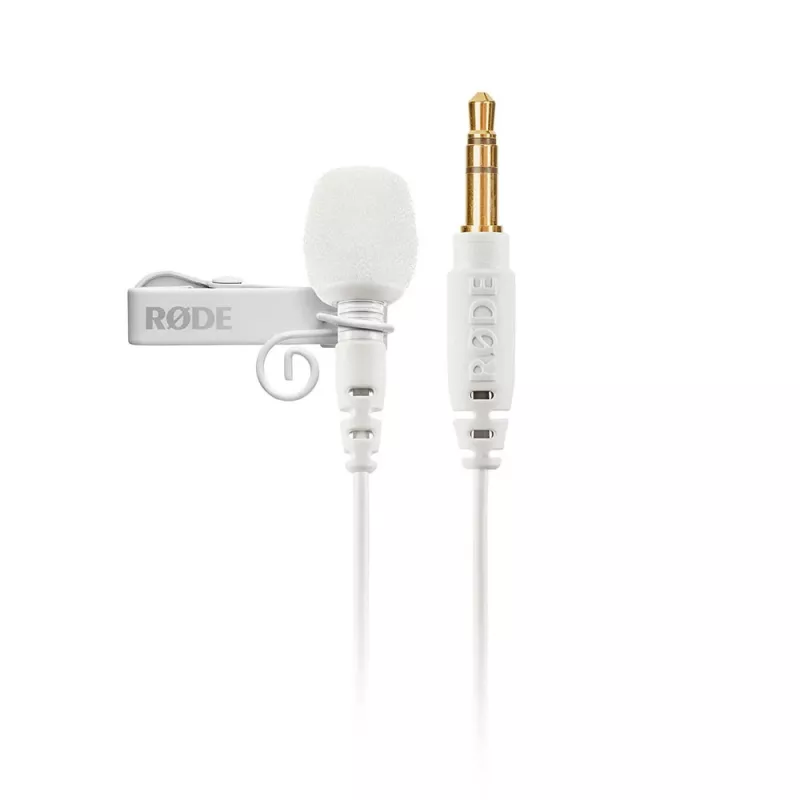 RØDE LAVALIER GO - Μικρόφωνο μαύρο, λευκό μικρόφωνο καρφίτσας