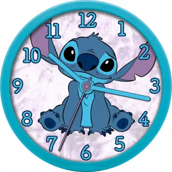 Ρολόι τοίχου Kids Euroswan Stitch 25 cm