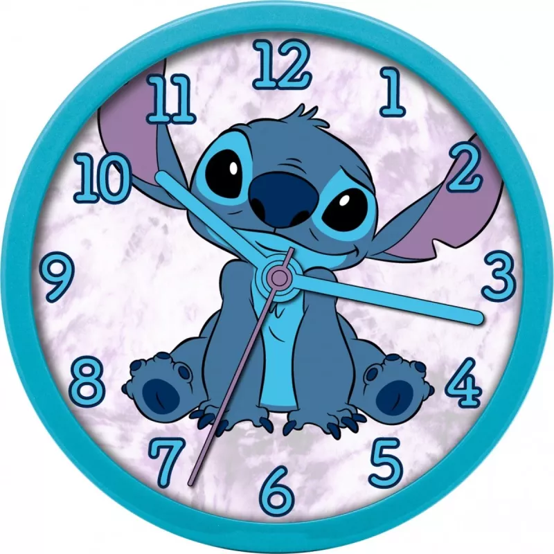 Ρολόι τοίχου Kids Euroswan Stitch 25 cm