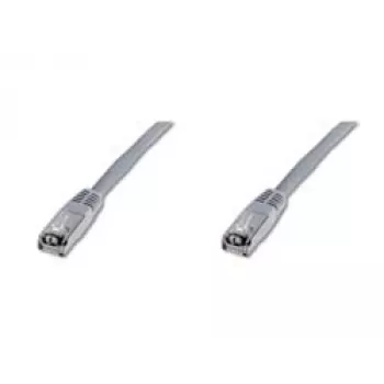 Καλώδιο δικτύου Digitus CAT 5e SF/UTP Patch RJ-45 Cat5e 10m γκρι