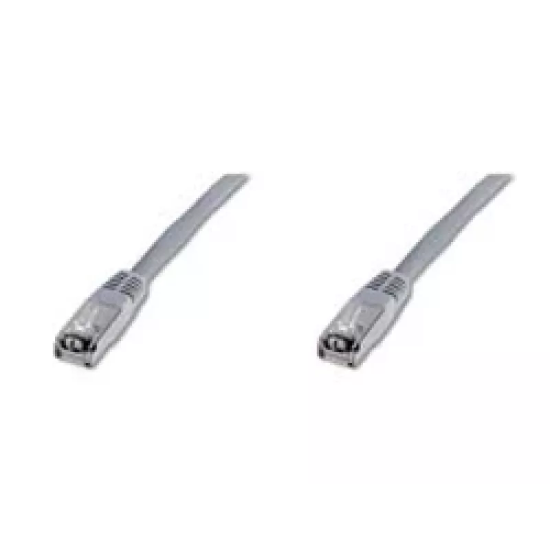 Καλώδιο δικτύου Digitus CAT 5e SF/UTP Patch RJ-45 Cat5e 10m γκρι
