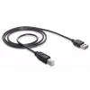 Καλώδιο USB DeLOCK 1m USB 2.0 A - B m/m μαύρο
