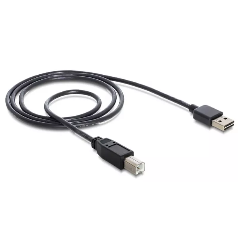 Καλώδιο USB DeLOCK 1m USB 2.0 A - B m/m μαύρο