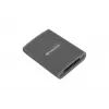 Transcend RDE2 Αναγνώστης καρτών USB 3.2 Gen 2 Type-C Γκρι