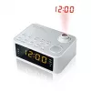 Ρολόι Muse M-178 PW ψηφιακό ασημί λευκό