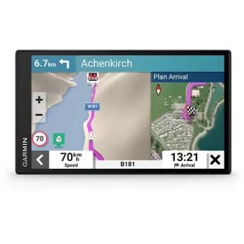 Garmin Camper 795 Σύστημα πλοήγησης Φορητό / Σταθερής τοποθέτησης 17,6 cm (6,95 ίντσες) Οθόνη αφής TFT 239,6 g Μαύρο (010-02747-10)