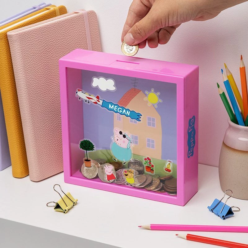 Κουμπαράς Paladone Peppa Pig σχέδιο κορνίζας PP12785PP – παιδικός κουμπαράς