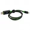 Καλώδιο USB RealPower A/Micro-USB B 0,75 m