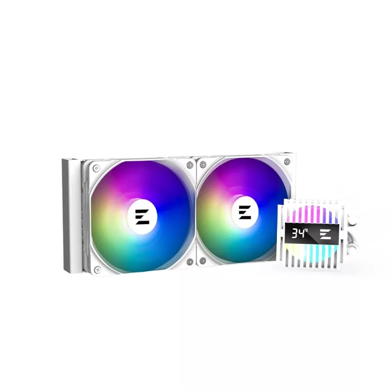 Σύστημα ψύξης υπολογιστή Zalman ALPHA2 A24 WHITE επεξεργαστή all-in-one υγρόψυξη 12 cm