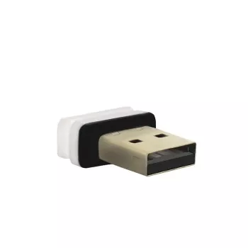 Qoltec - Προσαρμογέας δικτύου - USB 2.0 - 802.11b/g/n - Λευκό