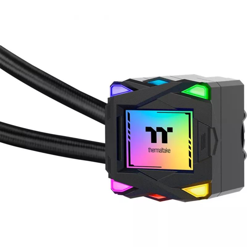 Thermaltake LA240 ARGB Σετ υγρόψυξης μητρικής 12 cm Μαύρο 1 τεμ.