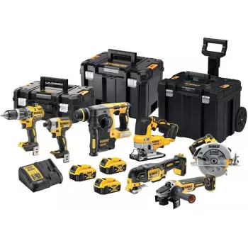Σετ εργαλείων μπαταρίας DeWalt DCK755P3T — σετ 14 τεμ. με μπαταρίες ιόντων λιθίου