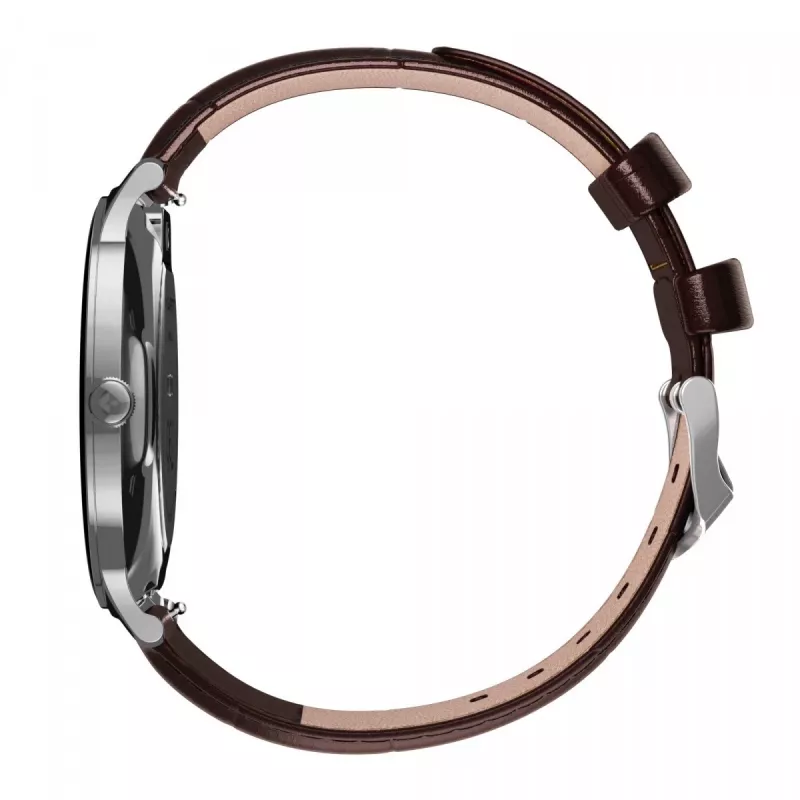 Smartwatch Garett Quantum — ανοξείδωτο ατσάλι ασημί