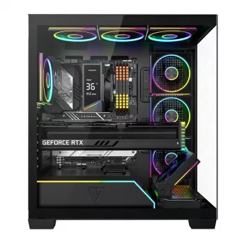 Modecom Volcano Stellar Plus ARGB Midi 8F μαύρο