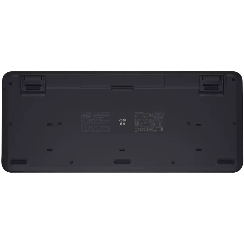 Logitech Signature K650 - Πληκτρολόγιο - Ασύρματο - Bluetooth 5.1 - QWERTY - Ισπανικό - Γραφίτης (920-010917)