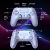 Gamepad Subsonic PS5 Wireless LED Controller λευκό D-pad Home Options Share