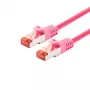 Καλώδιο δικτύου LOGON TCR66SS070M Cat6 S/FTP (S-STP) ματζέντα, 7 m, RJ-45—RJ-45