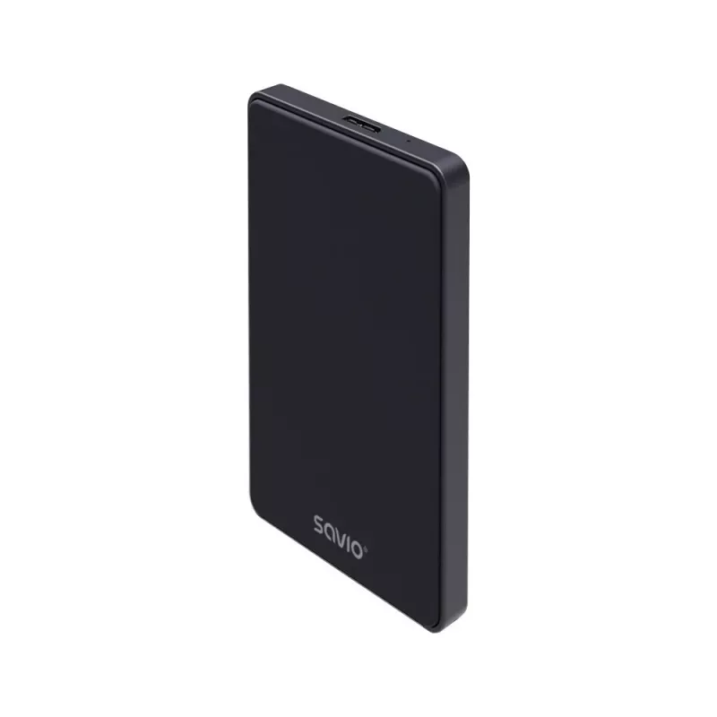 Θήκη σκληρού δίσκου/SSD SAVIO AK-65 Μαύρο 2,5 ίντσες SATA USB 3.0 5 Gbit/s Micro-USB