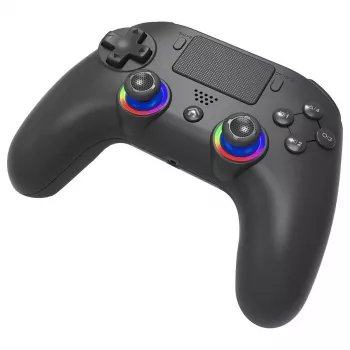 Gamepad Subsonic PS5 Wireless LED Controller μαύρο D-pad Home Επιλογές Κοινή χρήση