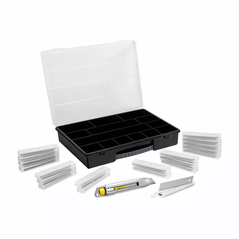 Λεπίδα κοπής χαλιού Stanley STHT10019-9 200 τεμ. 18 mm ανοξείδωτο ατσάλι