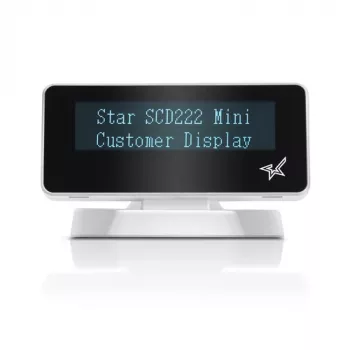 Οθόνη Star Micronics SCD222U 20 χαρακτήρες USB 2.0 λευκό