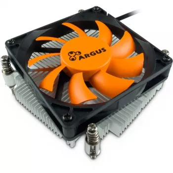 Ψύκτρα επεξεργαστή Dynatron Argus T-200 8 cm μαύρο πορτοκαλί
