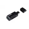 Natec MINI ANT 3 Αναγνώστης Καρτών USB 2.0 (SD, SDHC, MMC, M2, microSD), Μαύρο (NCZ-0560)