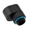 XSPC G1/4 Rotary 7mm Offset Fitting - μαύρο ματ