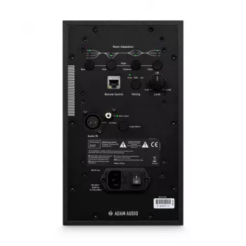Ηχεία στούντιο ADAM AUDIO A4V Μαύρο, 2 δρόμων, 90 W RMS, γούφερ 4 ιντσών, οθόνη LED, rackmountable