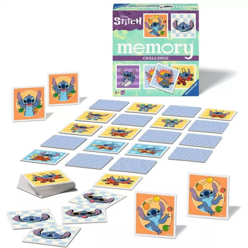 Challenge memory Disney Stitch, Παιχνίδι μνήμης