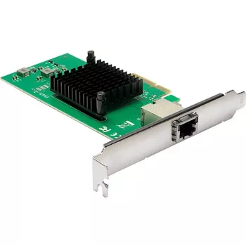 Κάρτα διασύνδεσης Inter-Tech ST-7267 PCIe RJ-45 10 Gbit/s Πράσινο Ασημί