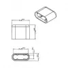 Προστατευτικό κάλυμμα υποδοχής DeLOCK 64008 USB Type-C μαύρο