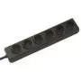 Πολύπριζο Bachmann 381.141S 1.5m 6 AC Outlets μαύρο