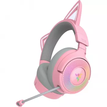 Razer Kraken Kitty V3 Pro - Quartz Headset Ενσύρματο & Ασύρματο Κεφαλόδεσμος Gaming USB Type-A Bluetooth ροζ