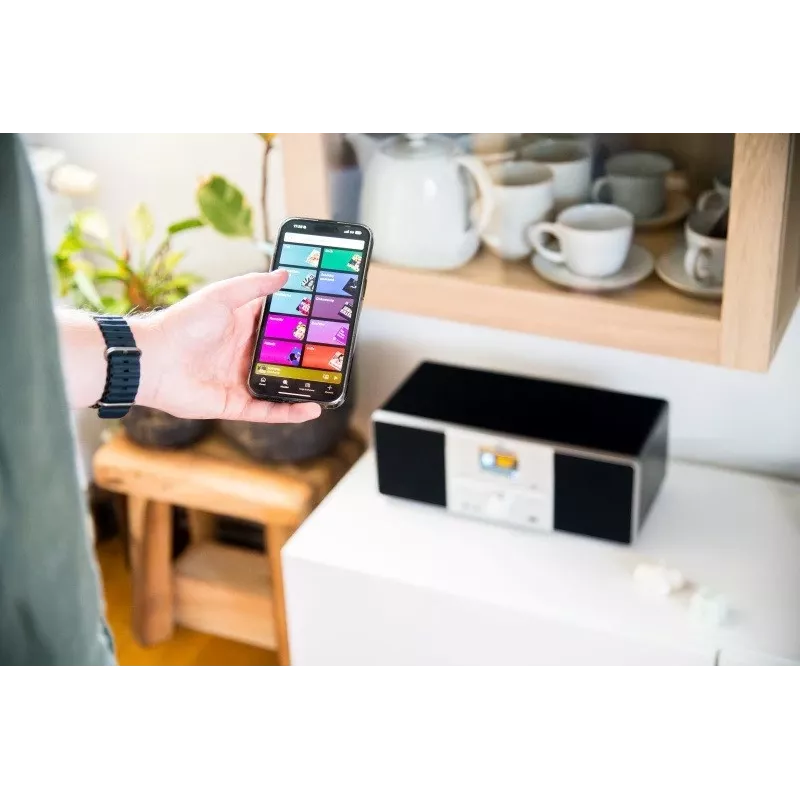 JVC RD-E874B Ηχοσύστημα All-in-One, ραδιόφωνο Internet/DAB+/FM, CD, Bluetooth, 20 W, μαύρο