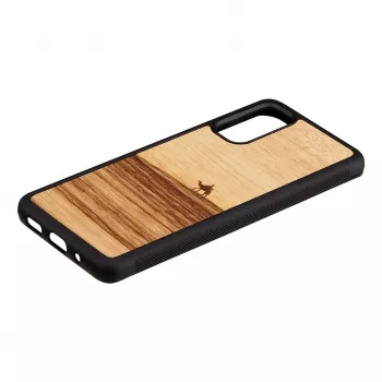 Θήκη smartphone Man and Wood Galaxy S20 Terra μαύρο – Προστατευτική θήκη για Samsung Galaxy S20