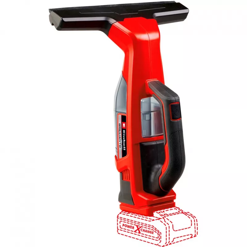 Einhell BRILLIANTO Καθαριστής παραθύρων 0,3 L Μαύρο, Κόκκινο