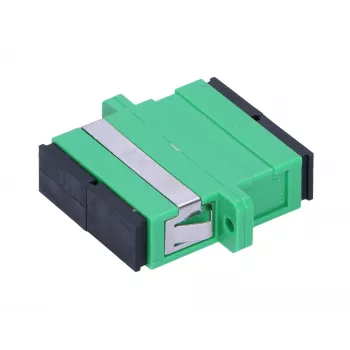 Extralink SC/APC Duplex adapter, Singlemode, πράσινο