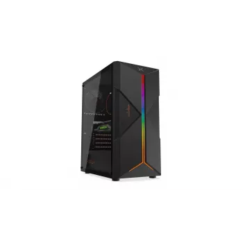 Krux ASTRAL - PC - Μαύρο - ATX - micro ATX - Mini-ITX - Gaming - 15,9 cm - 29 cm