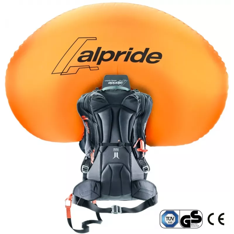 Deuter Alproof 30 SL Σακίδιο χιονοστιβάδας - Μαύρο/Πράσινο Denim