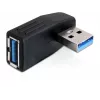 Μετατροπέας φύλου καλωδίου DeLOCK 65341 USB 3.0 μαύρο