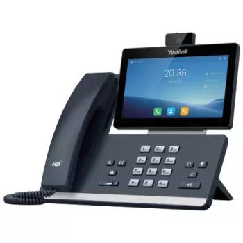 Yealink SIP-T58W τηλέφωνο IP με κάμερα CAM50, LCD 7 ιντσών 1024x600, Bluetooth, Android 9.0, κλασικό γκρι