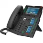 Fanvil X6U V2 τηλέφωνο IP, 20 γραμμές, LCD 4,3 ιντσών, Gigabit Ethernet, PoE, USB, μαύρο