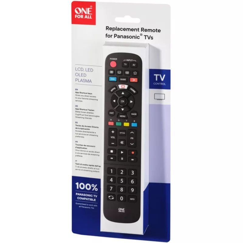 One For All Ανταλλακτικά τηλεχειριστήρια TV Panasonic