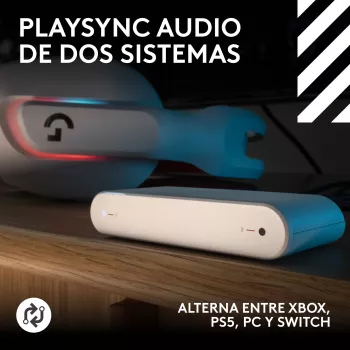 Logitech G Astro A20 ασύρματα και ενσύρματα ακουστικά λευκά