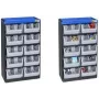 Οργανωτής μικροαντικειμένων allit VarioPlus Pro 53/20 Π x Υ x Β 300 525, αρθρωτό σύστημα δοχείων αποθήκευσης