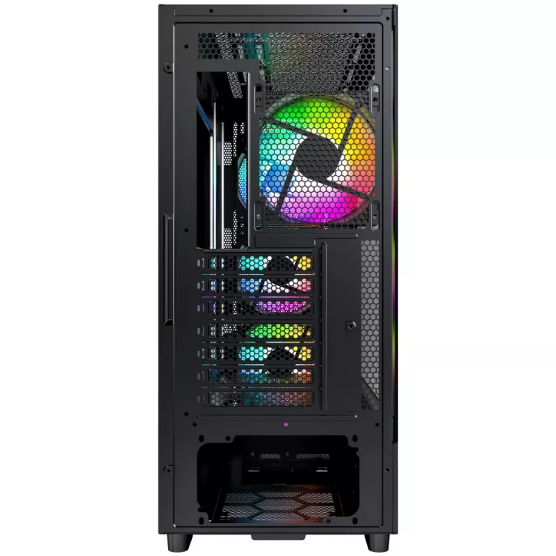 Κουτί PC Montech X5 Midi Tower Μαύρο ATX 3x Ανεμιστήρες 140 mm