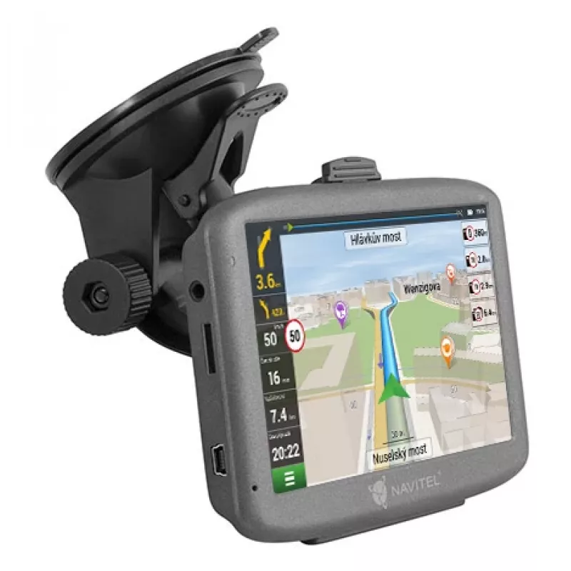 Πλοηγός Navitel E501 12,7 cm (5 ίντσες) TFT οθόνη αφής γκρι