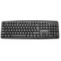 Ενσύρματο πληκτρολόγιο ESPERANZA EK134 Full-Size 100% USB, μαύρο, καλώδιο 1,45 m