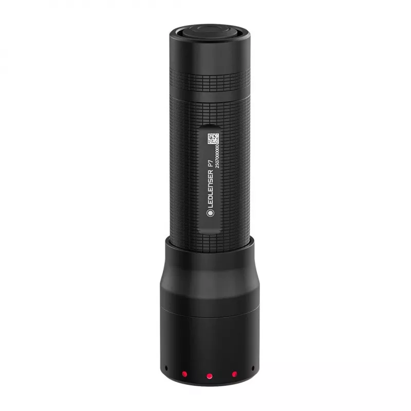 Ledlenser P7 μαύρος φακός χειρός LED